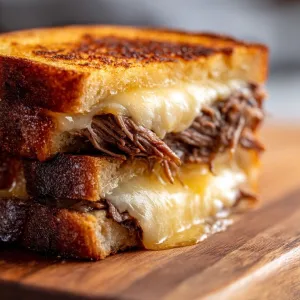 Kavurma kaşarlı tost