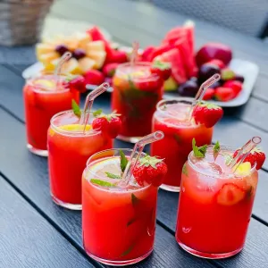 Çilekli Limonata