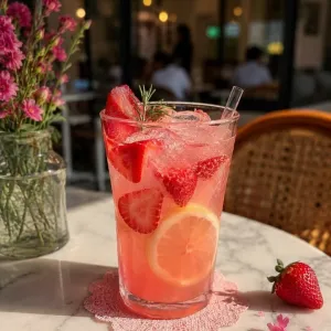 Çilekli limonata