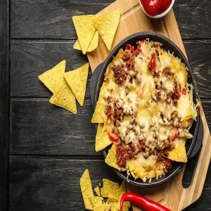Peynirli Nachos