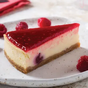 Frambuazlı cheesecake