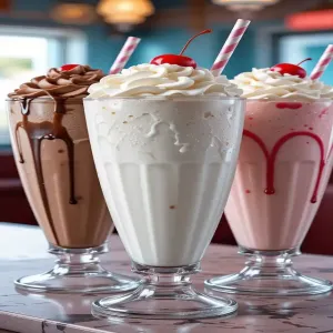 Çilekli Milkshake